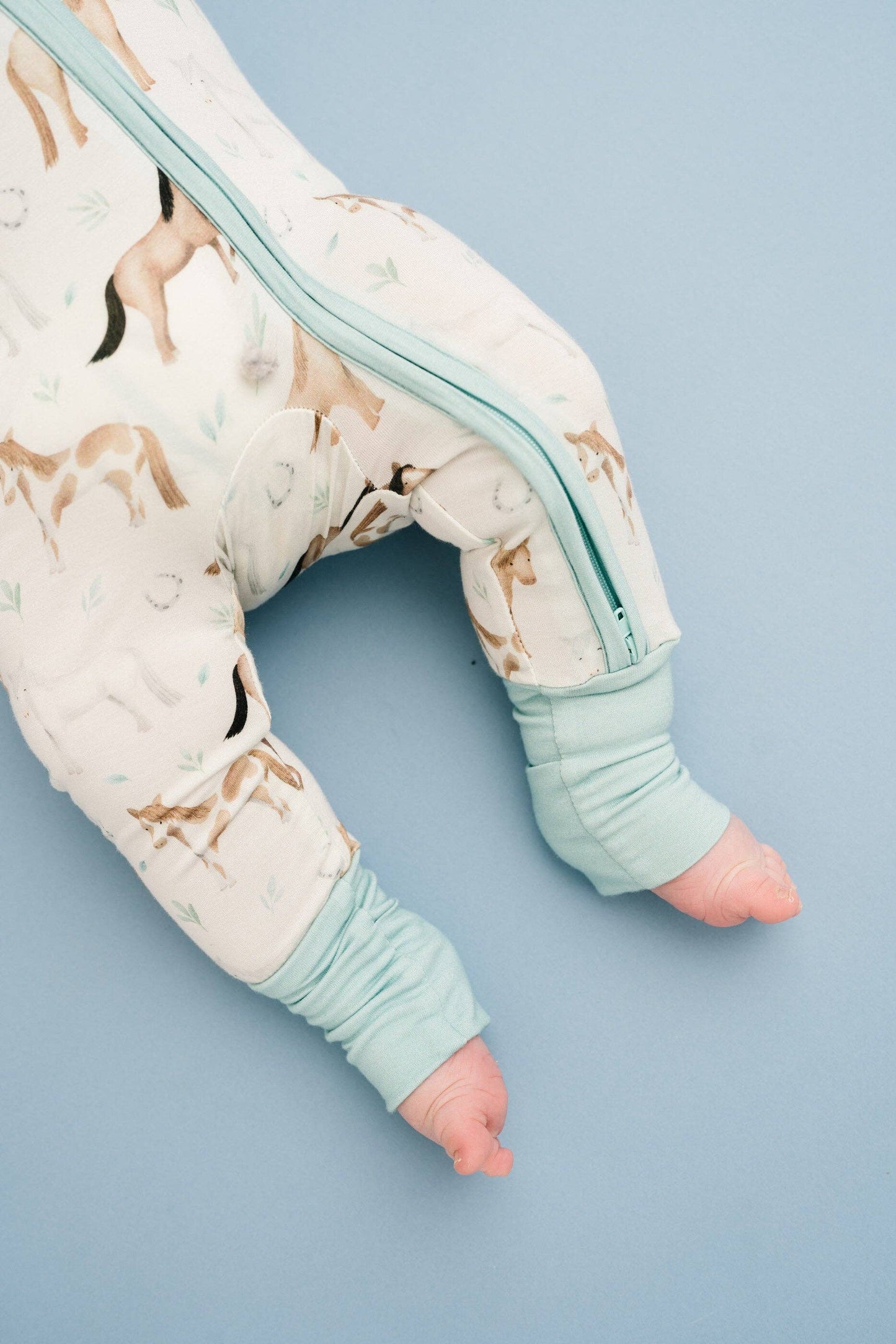 Prairie Gallop Bamboo Sleeper: 0-3M