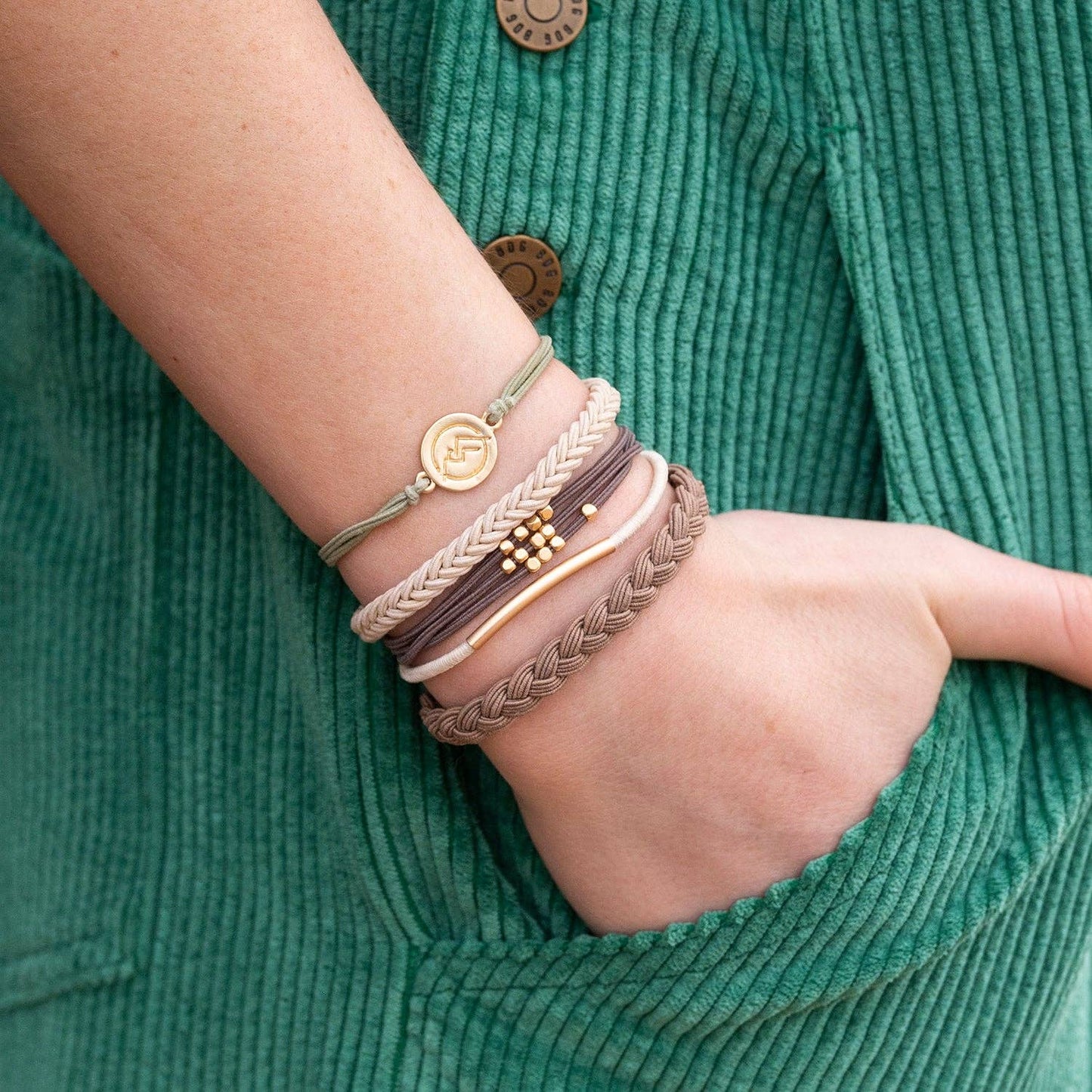 Climb Hair Tie Bracelets: Medium