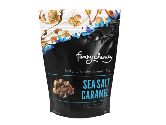Sea Salt Caramel | Caramel Corn Chocolate Popcorn | bags