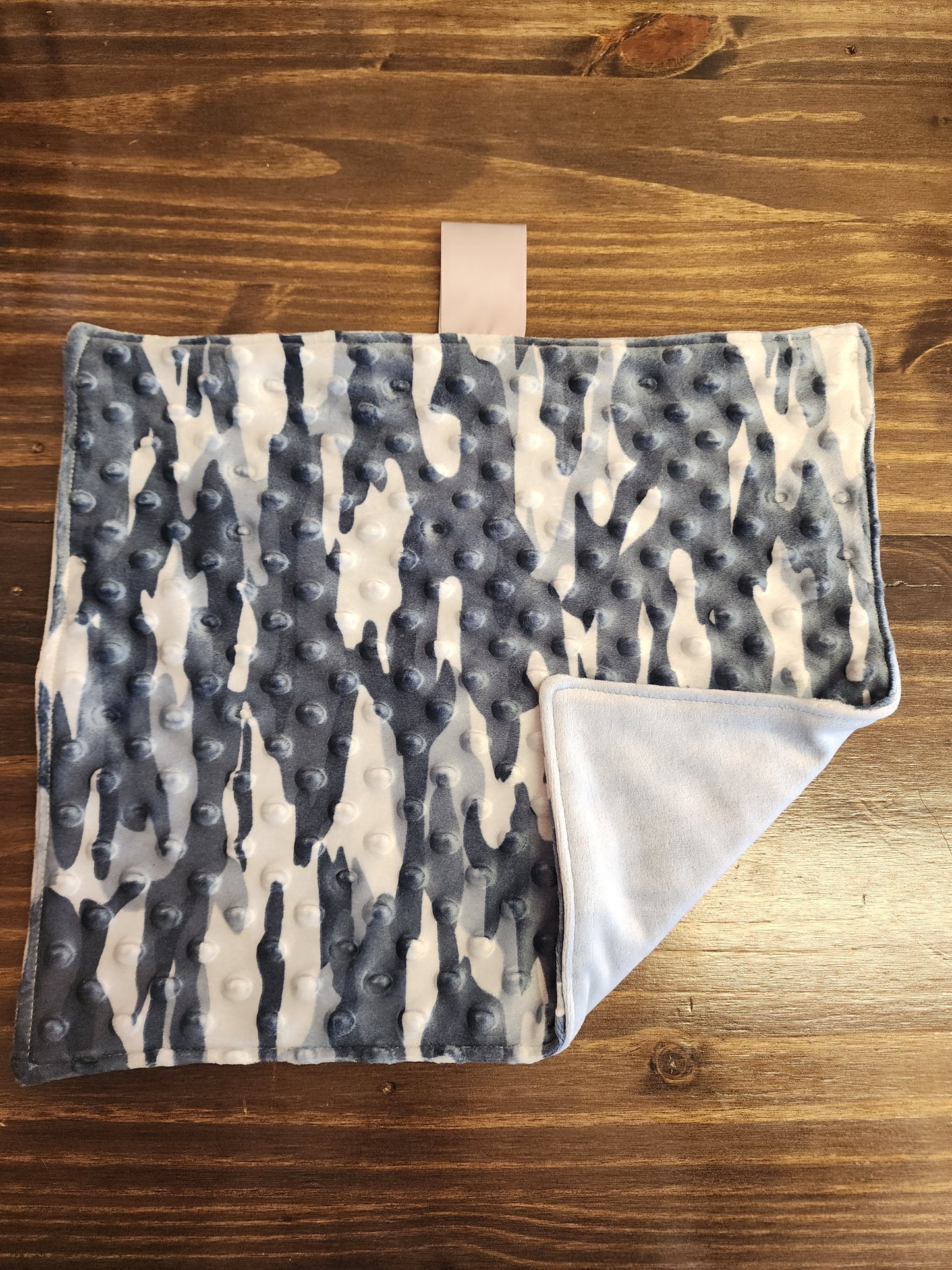 Gray Camo Snuggle Blanket