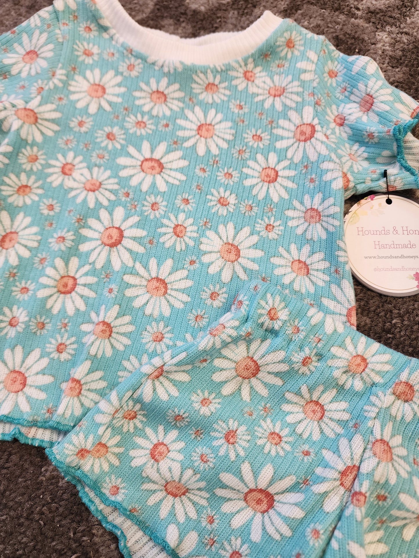 Aqua Daisy set