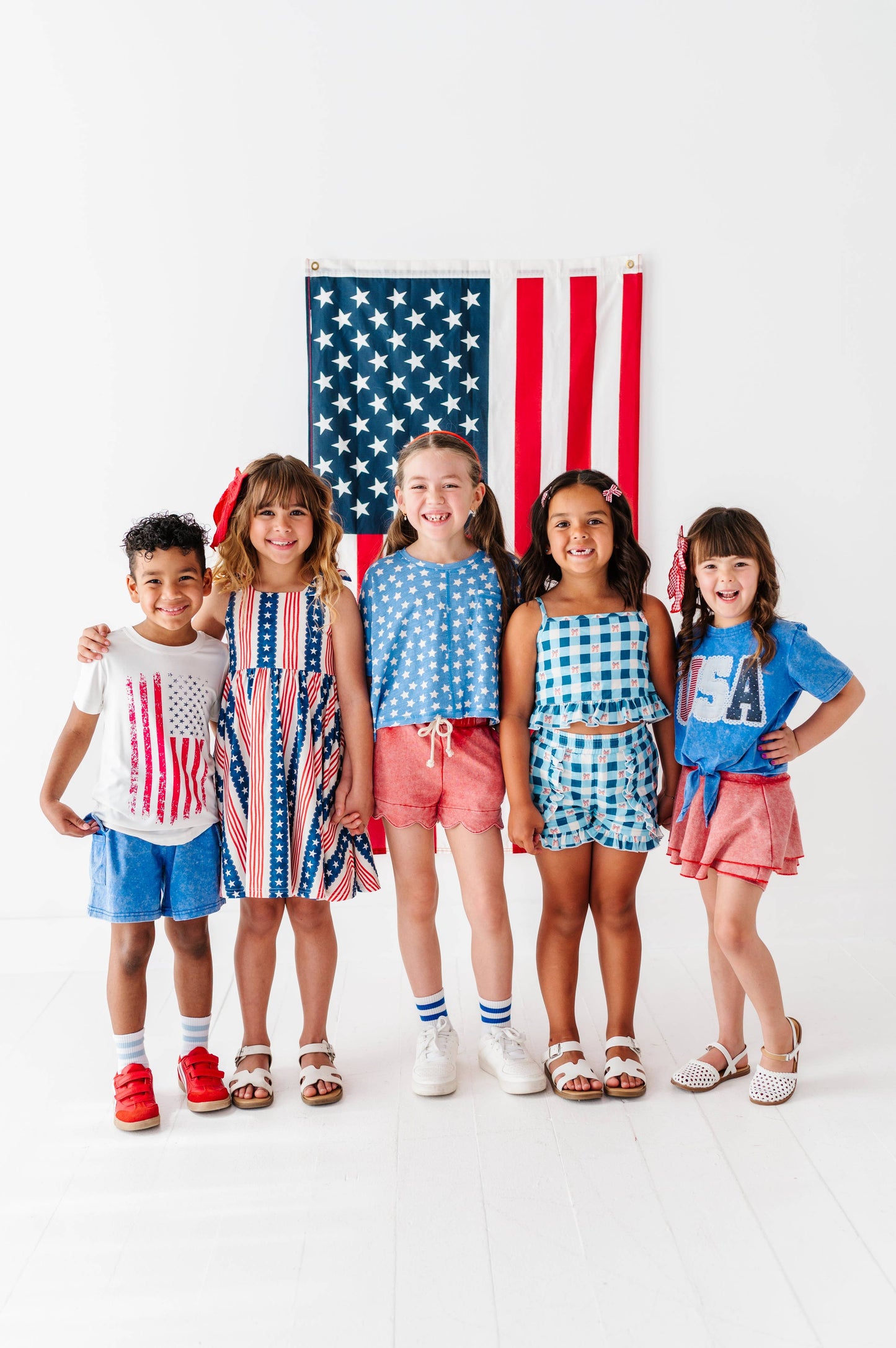 Parade Day Scallop Stripes | TWIRL DRESS