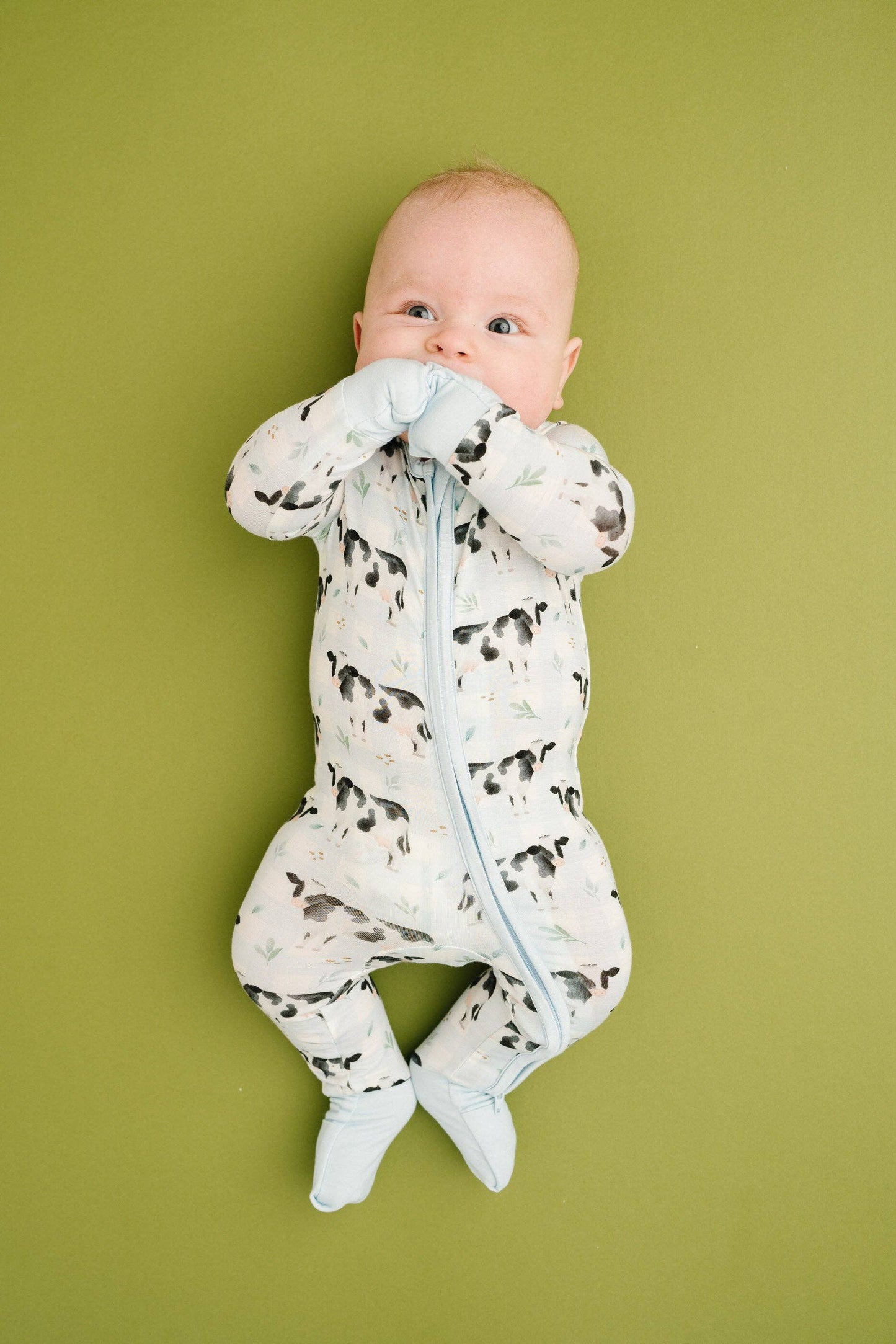 Dairy Cow Bamboo Sleeper