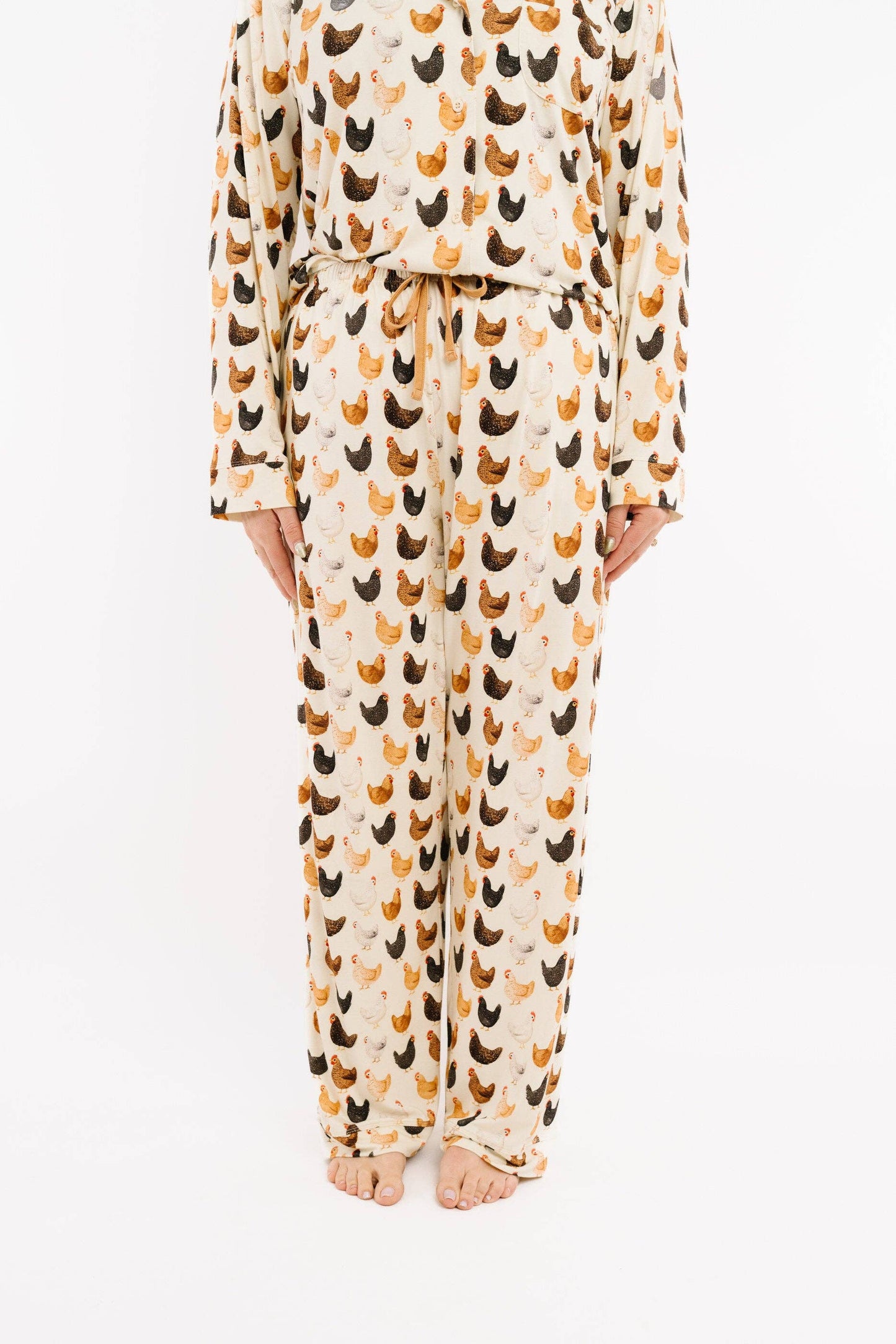 Backyard Chickens Women's Bamboo Set