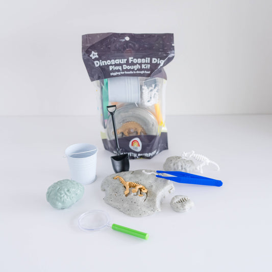 Dinosaur Fossil Dig (Cookies & Cream) KidDough Play Kit