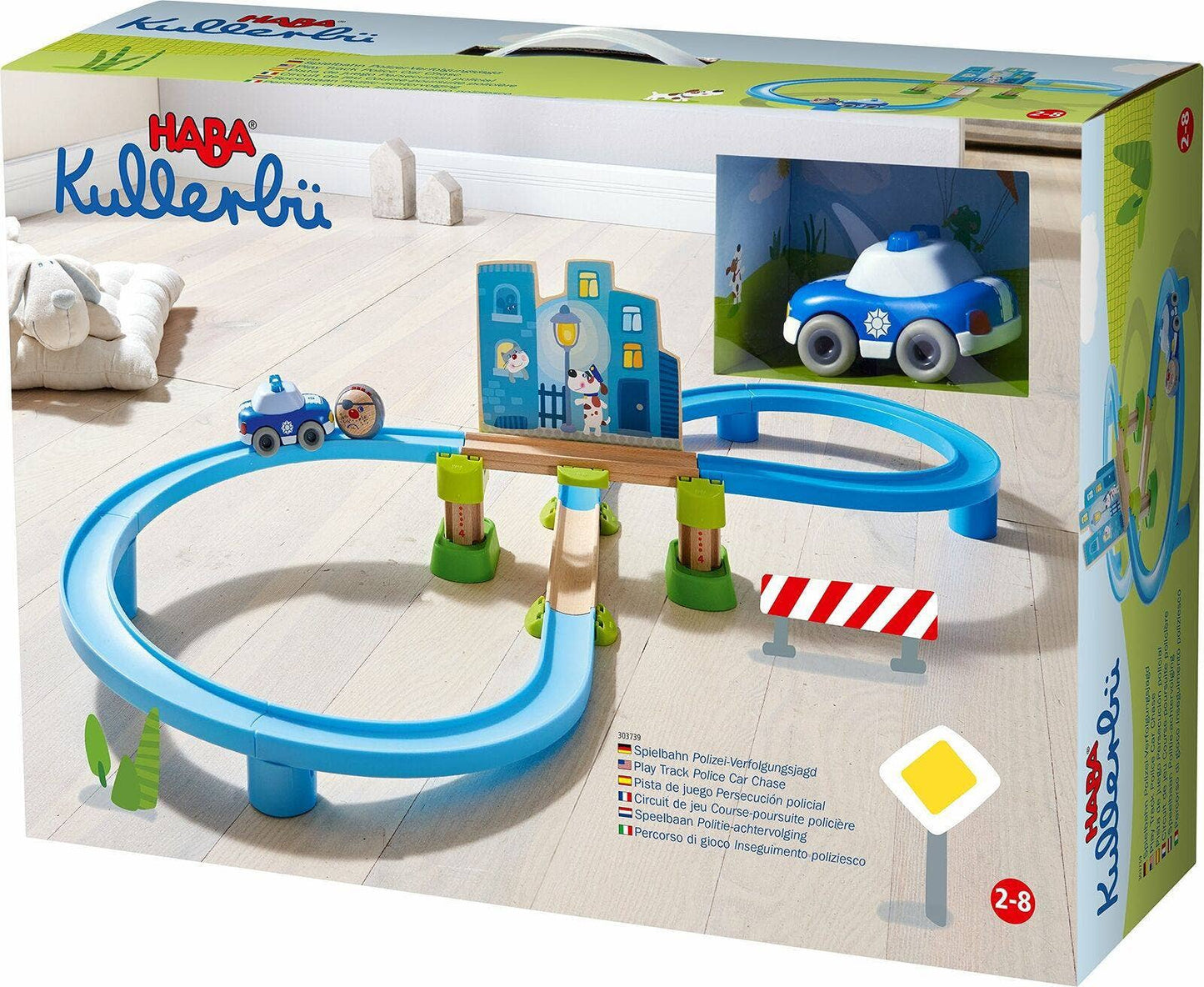 Kullerbu Police Chase 16 Piece Play Set