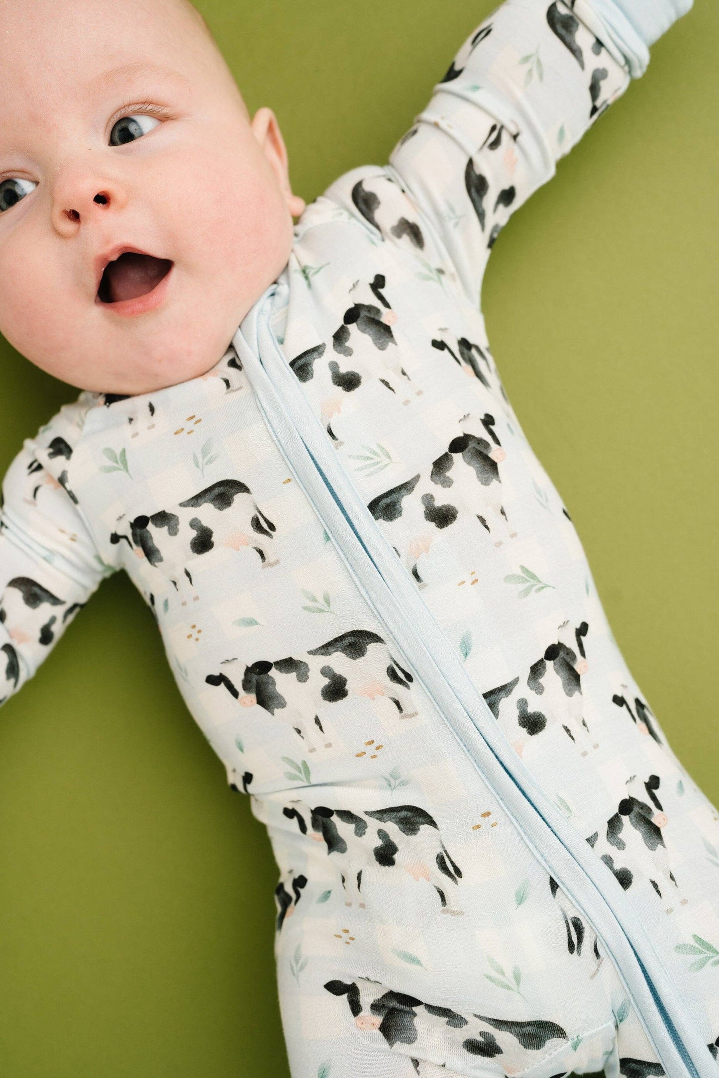 Dairy Cow Bamboo Sleeper