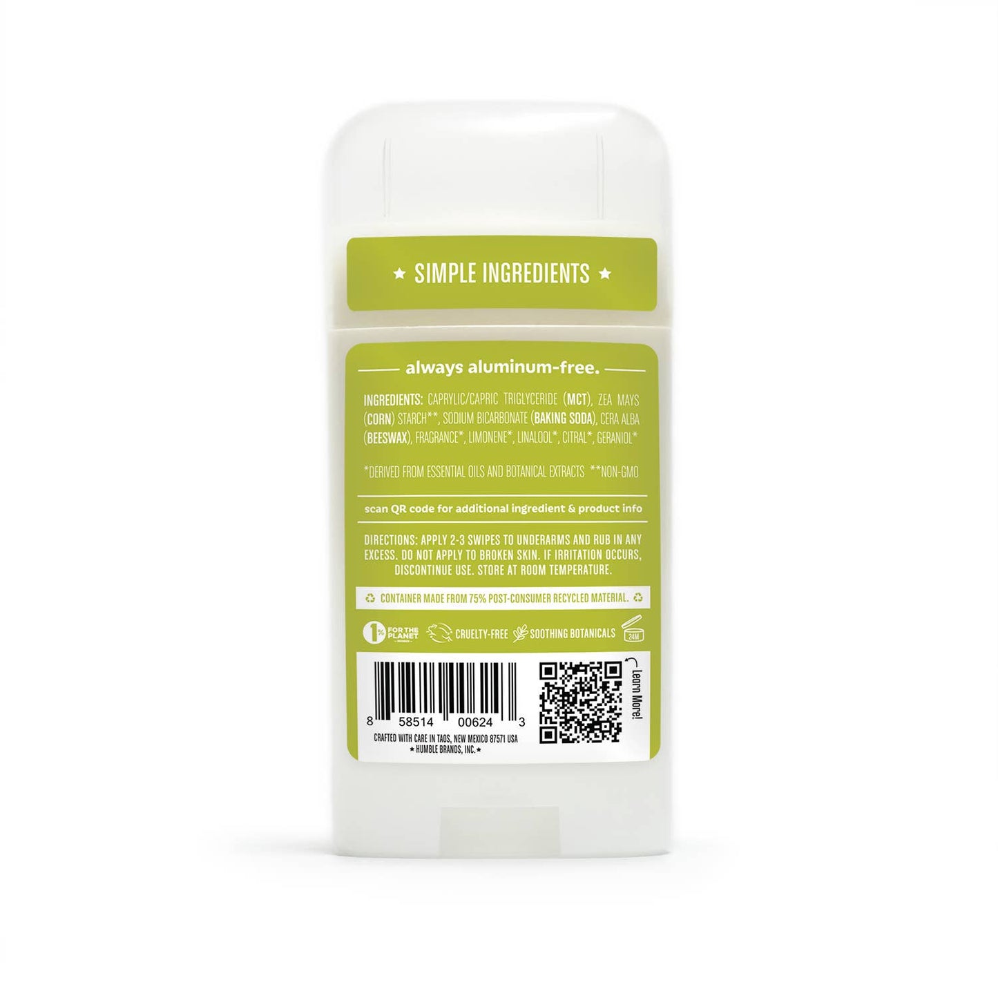 Bergamot & Ginger Original Deodorant
