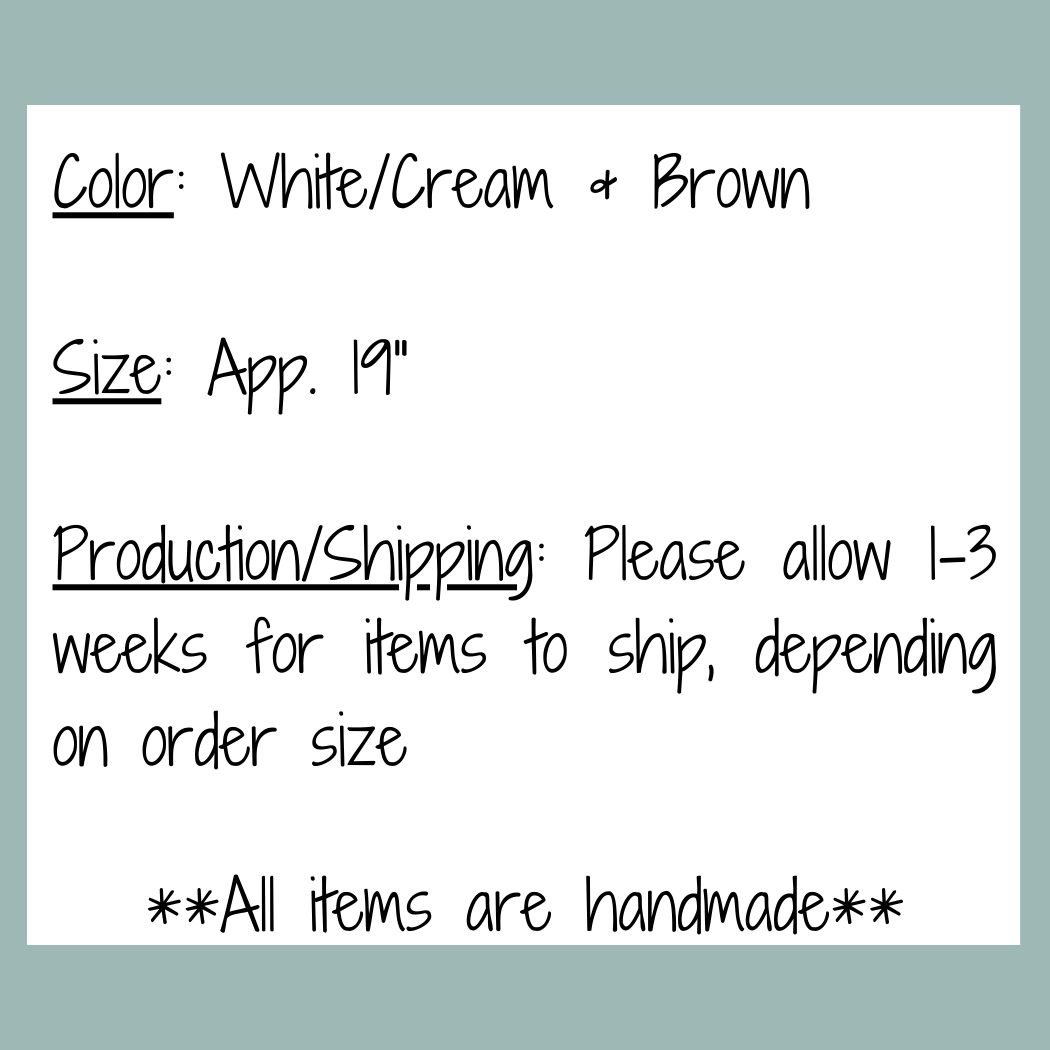 Giraffe Crochet Lovey | Handmade Snuggler