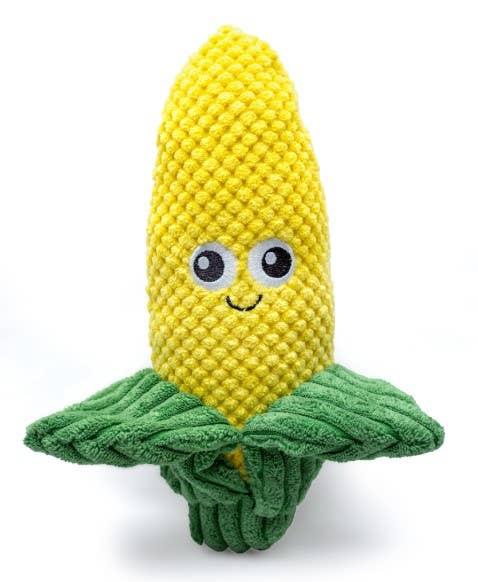 ThoozyPet Corn Plush Dog Toy 10"