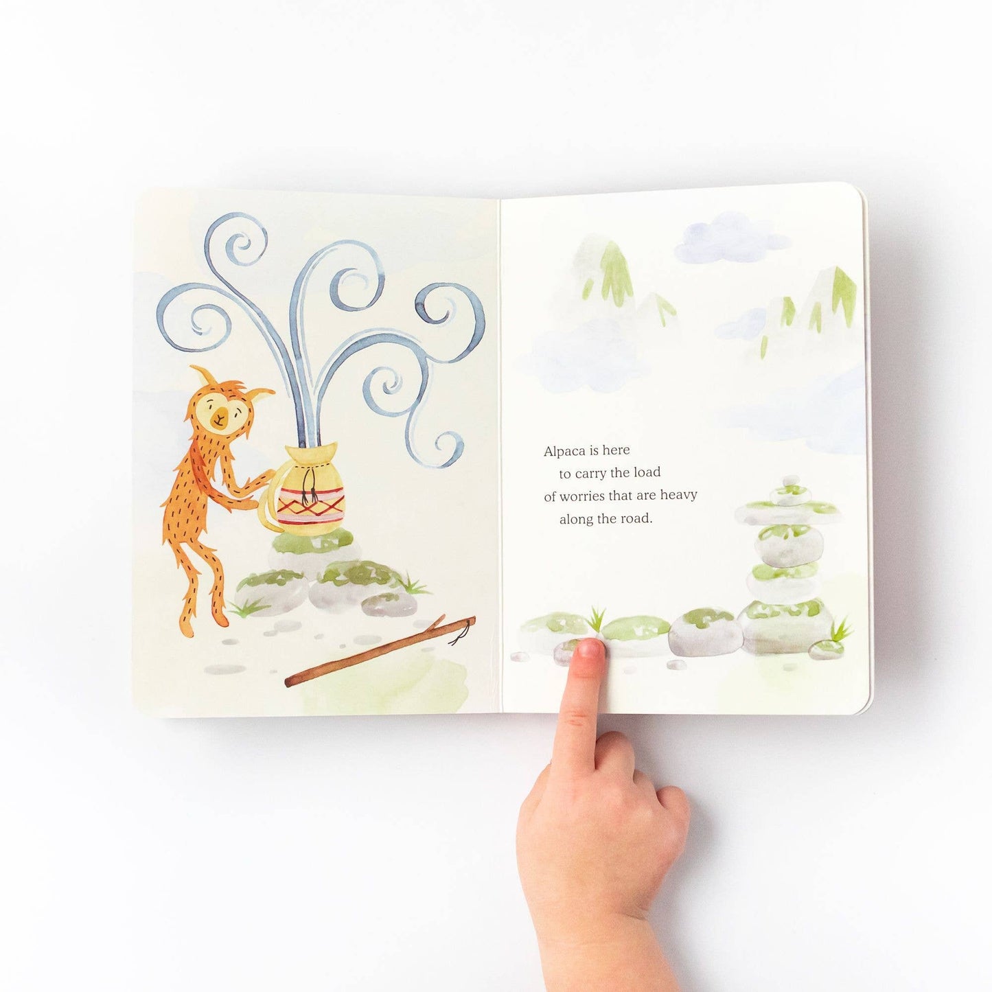 Book - Alpaca Holds Your Worries: A Lesson in Stress Relief