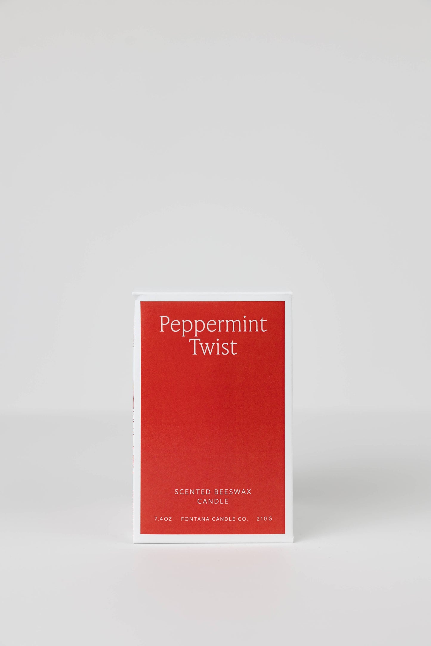 Peppermint Twist Essential Oil Natural Beeswax Jar Candle