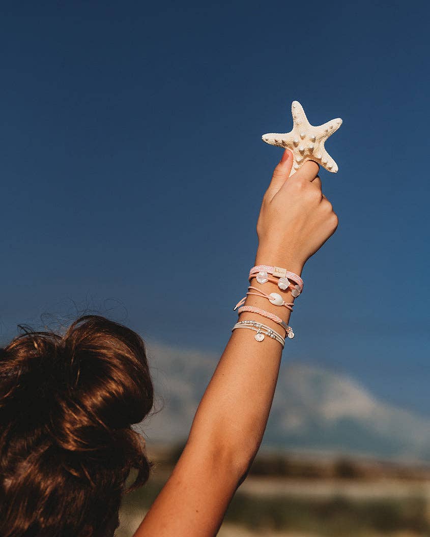 Shimmer Hair Tie Bracelets: Medium