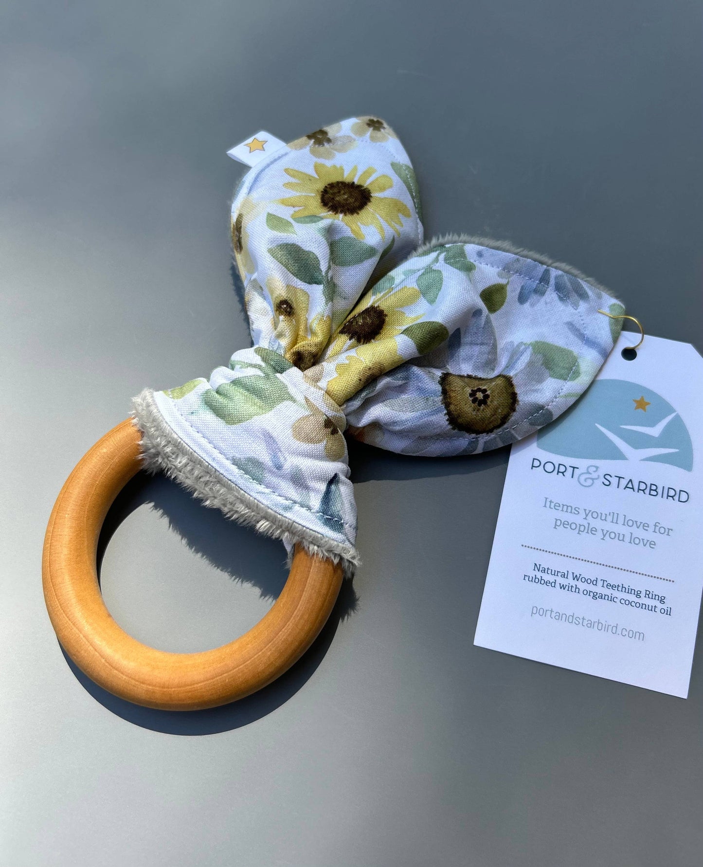 Floral Fields Crinkle teether