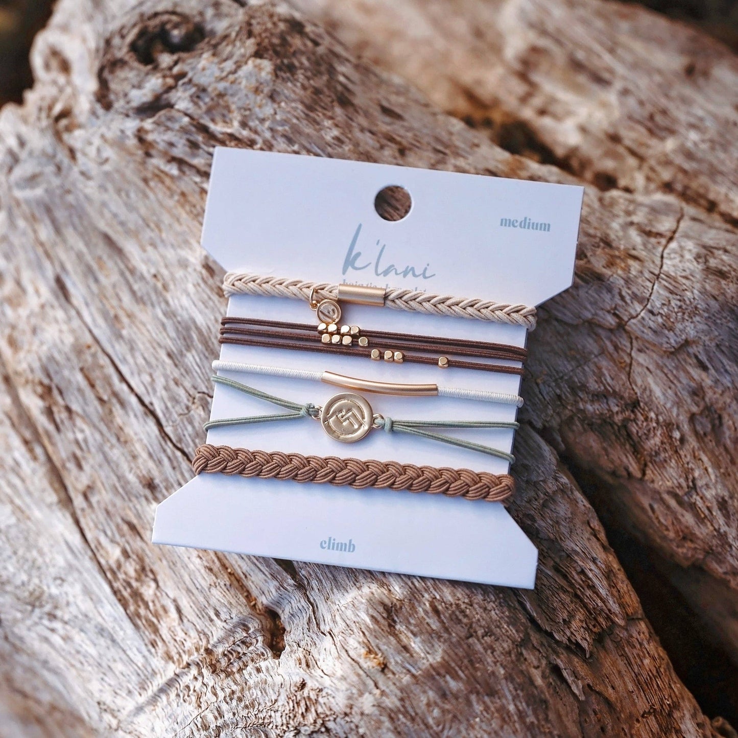 Climb Hair Tie Bracelets: Medium