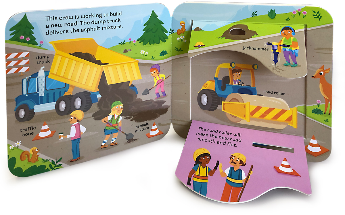 Dig! Construction Lift-a-Flap Board Book