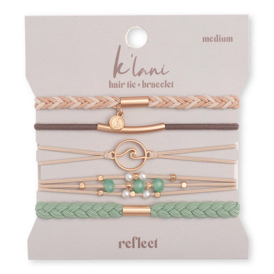 Reflect Hair Tie Bracelets: Medium