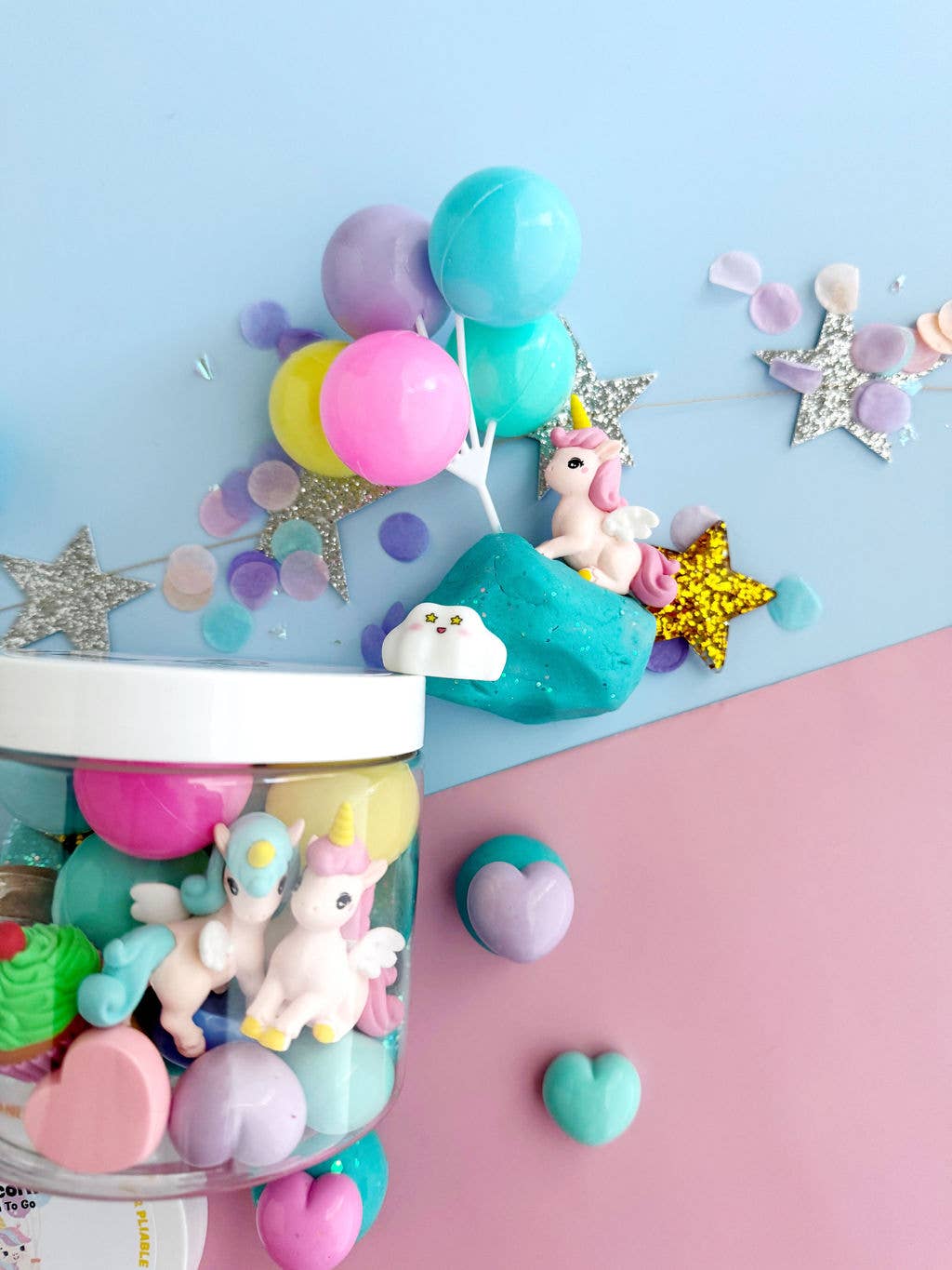 Unicorn Party Dough-To-Go