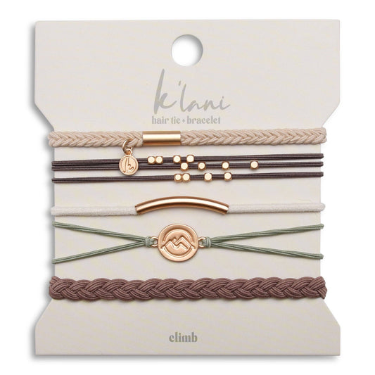 Climb Hair Tie Bracelets: Medium