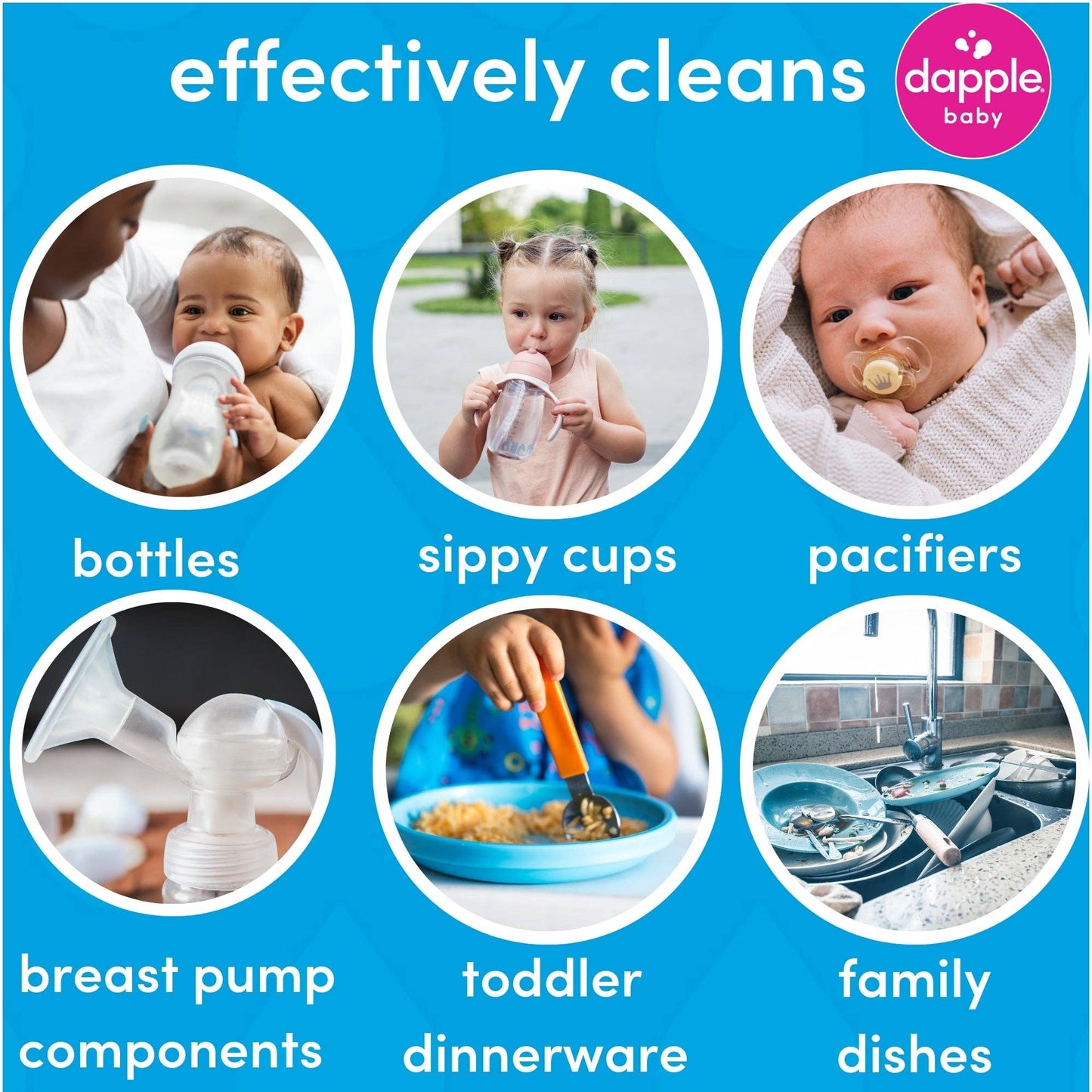 Dapple Baby On the Go Dish Soap Travel Size