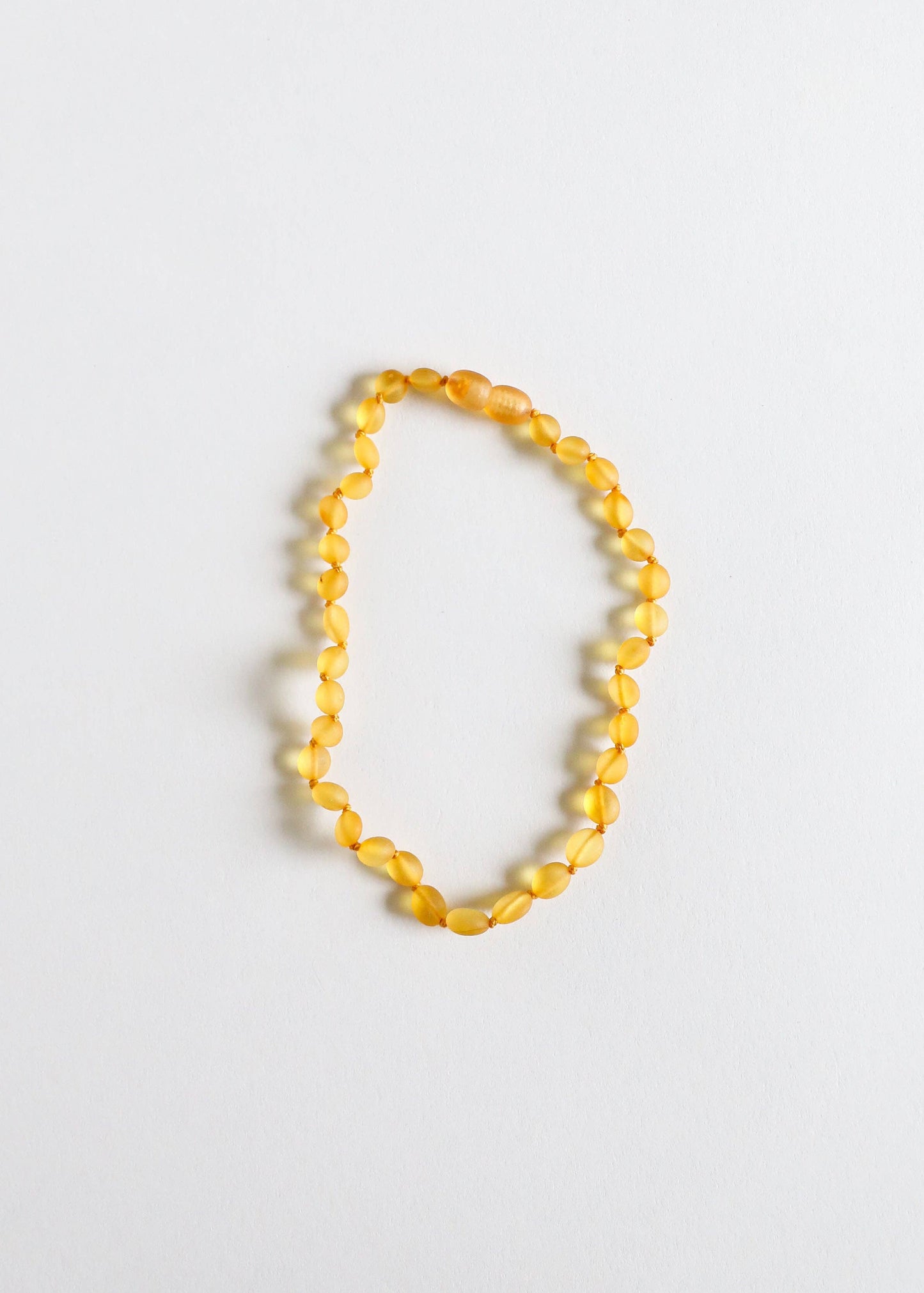 Raw Honey Amber || Classic Necklace