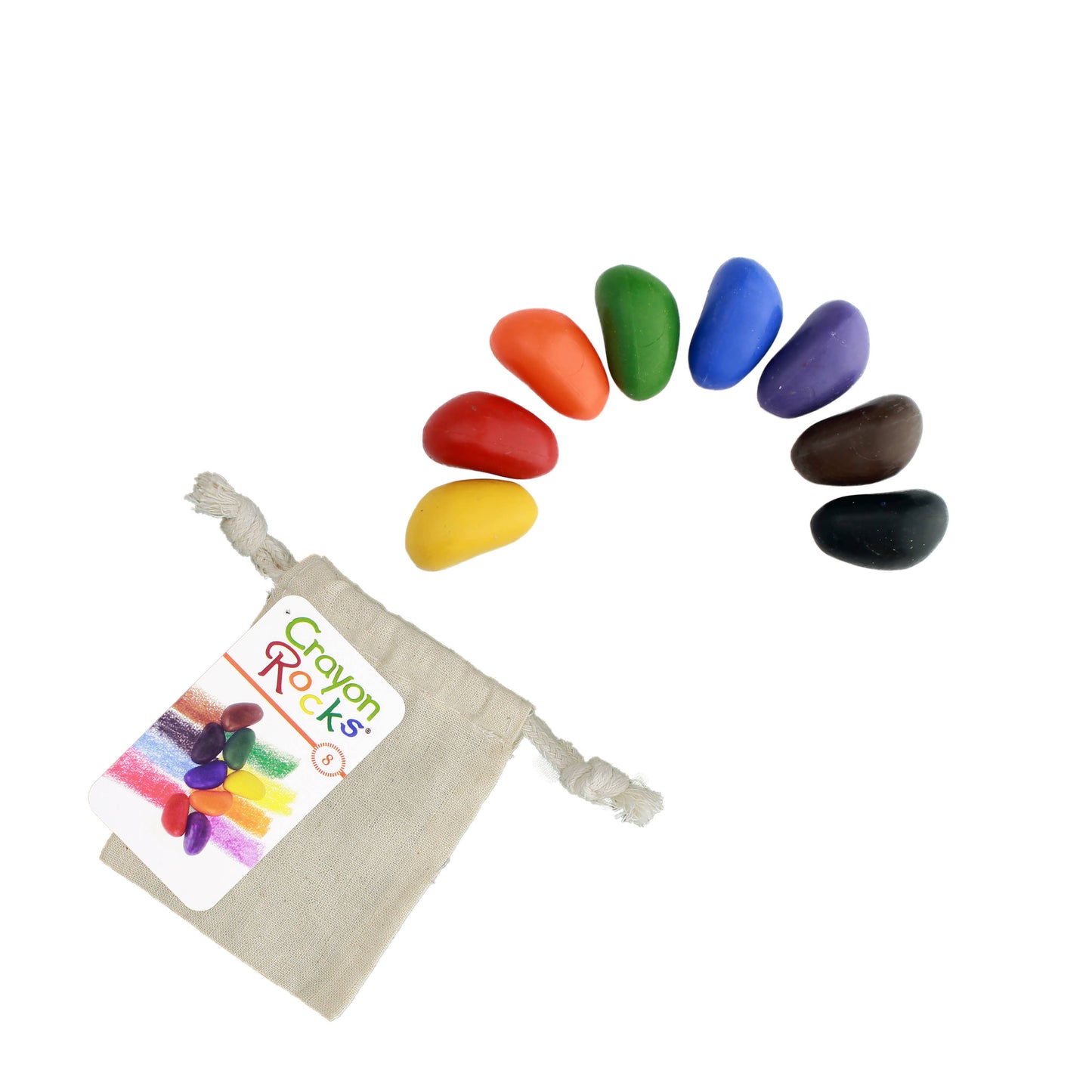 8 Colors in a Muslin Bag. Very Popular for All Ages