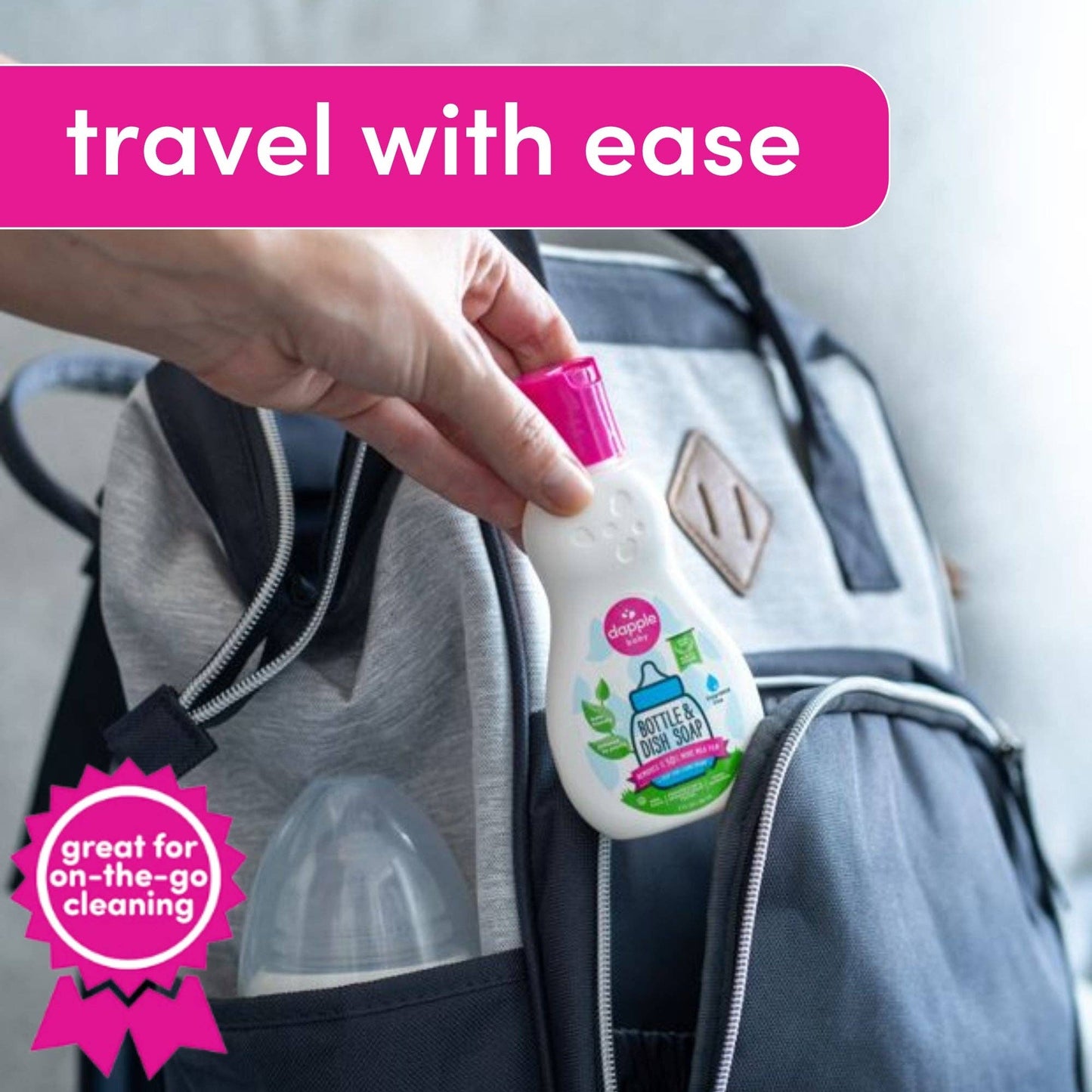 Dapple Baby On the Go Dish Soap Travel Size