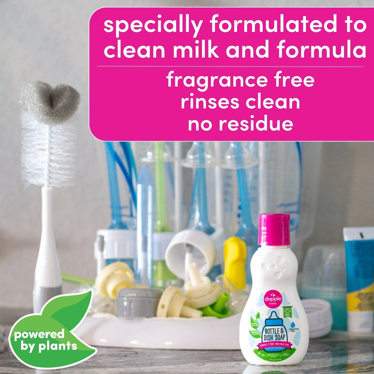Dapple Baby On the Go Dish Soap Travel Size