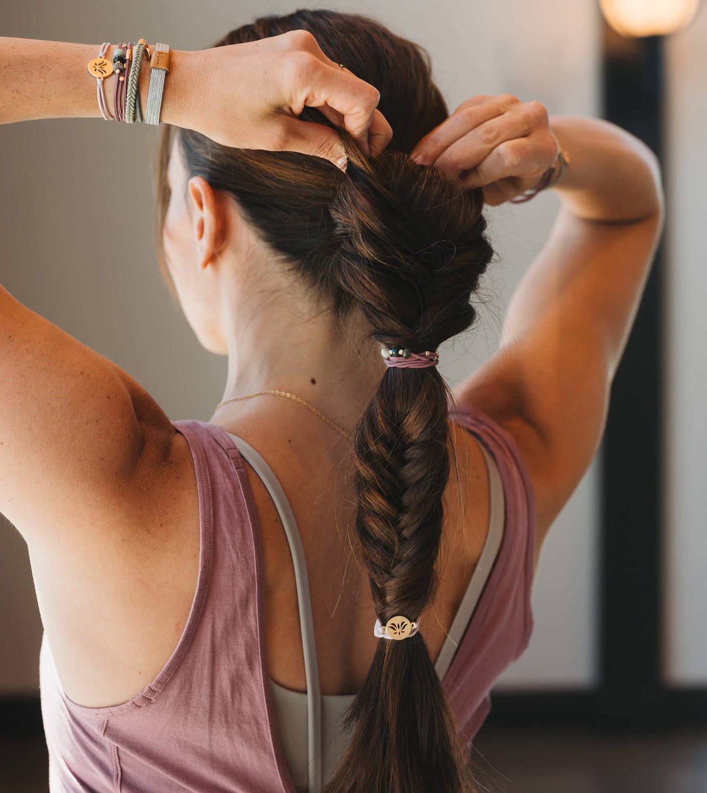 Breathe Hair Tie Bracelets: Medium