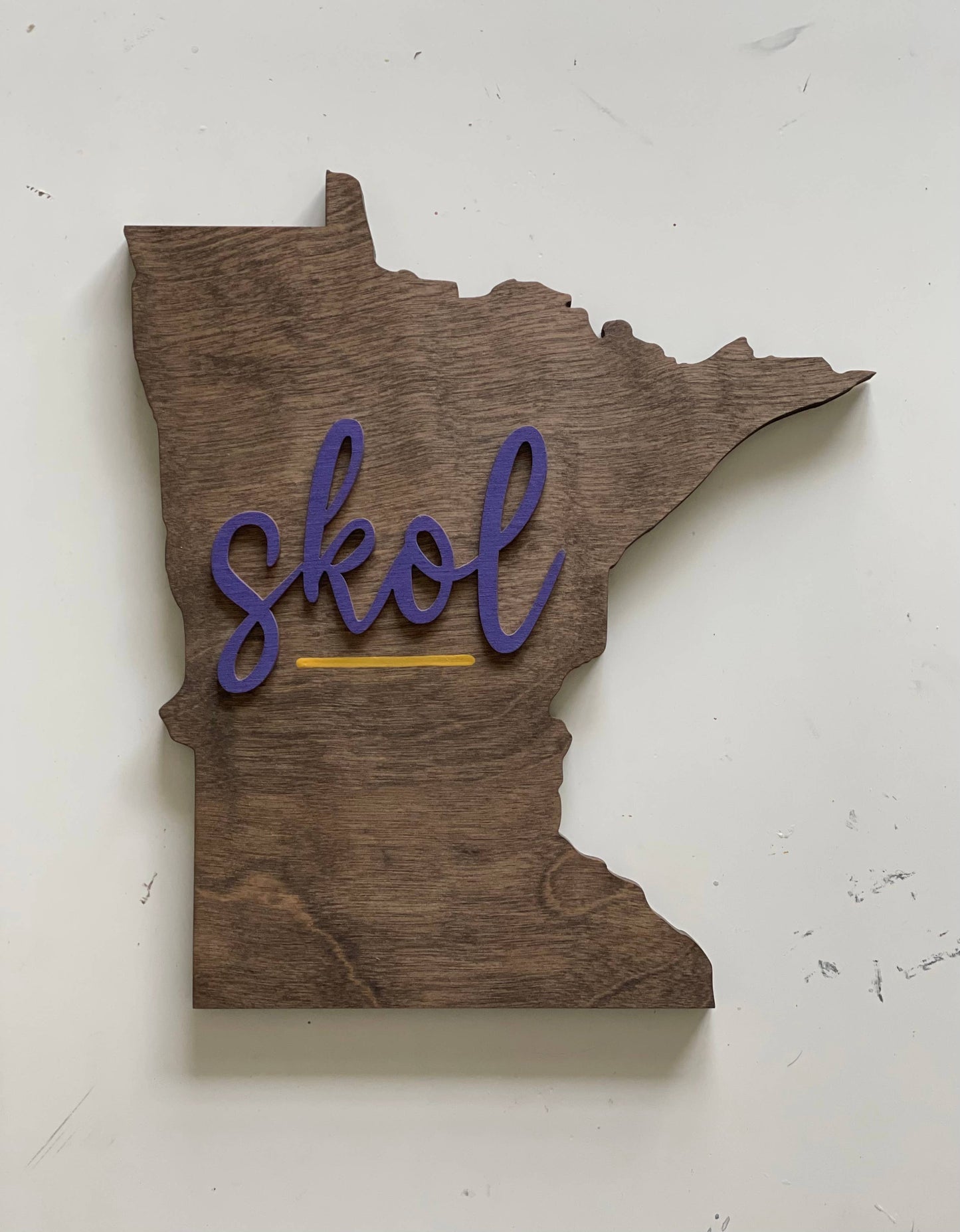 Minnesota Vikings SKOL Sign