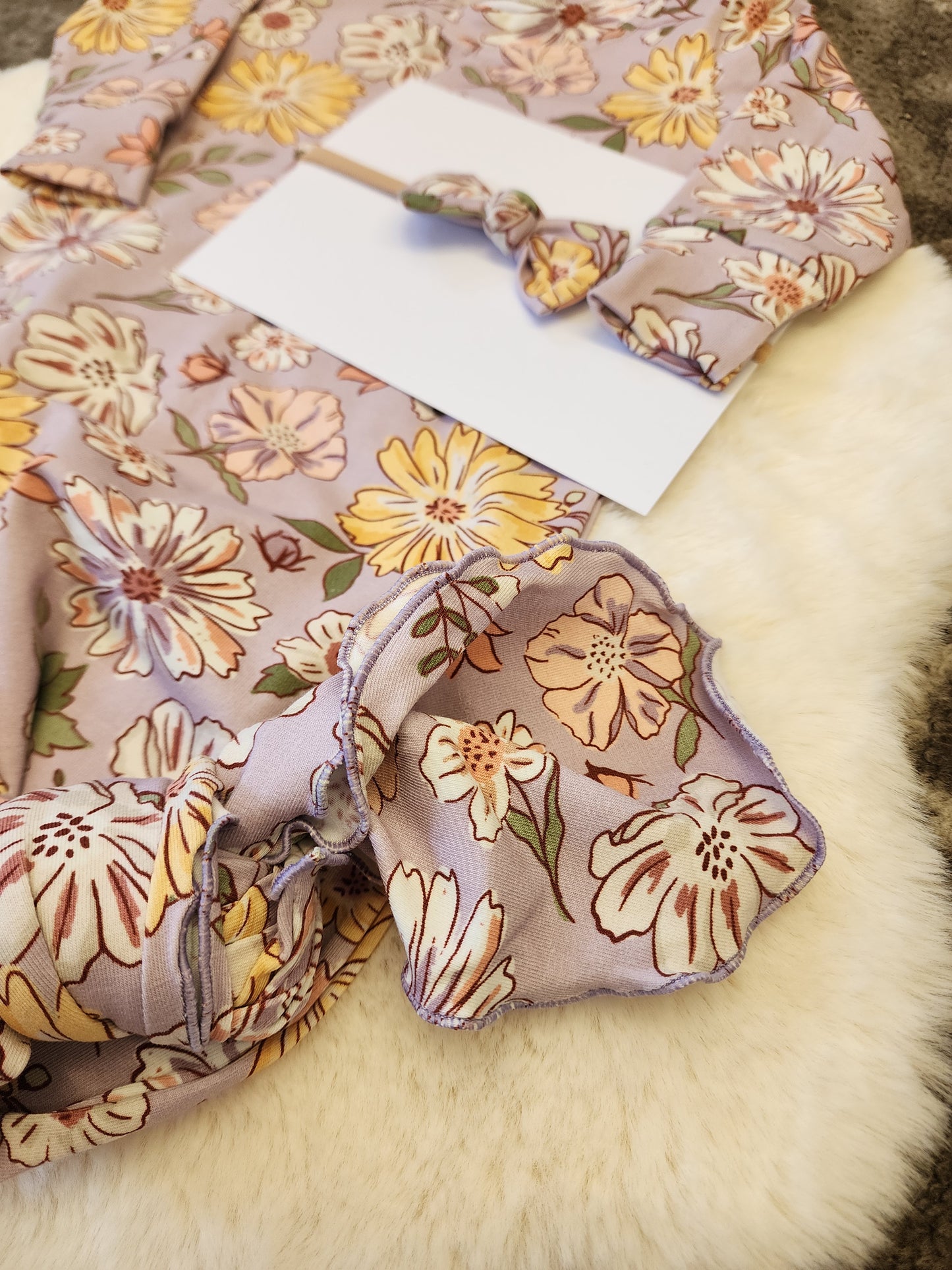 Fall Flowers Gown