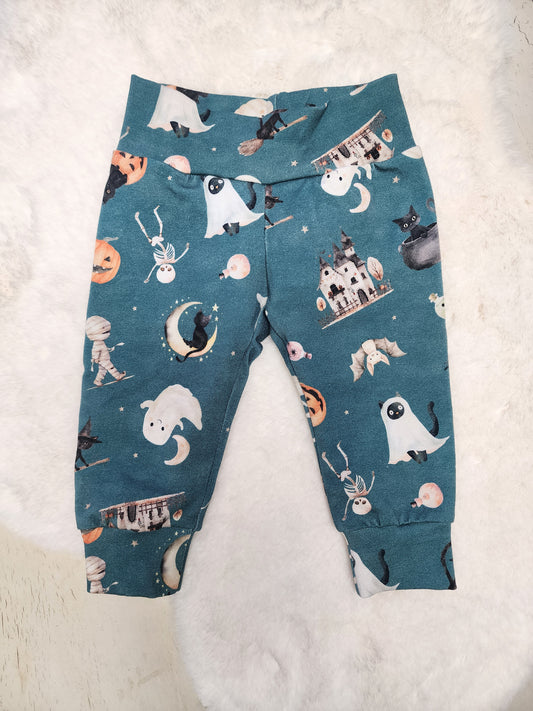 Teal Ghost+Friends Legging