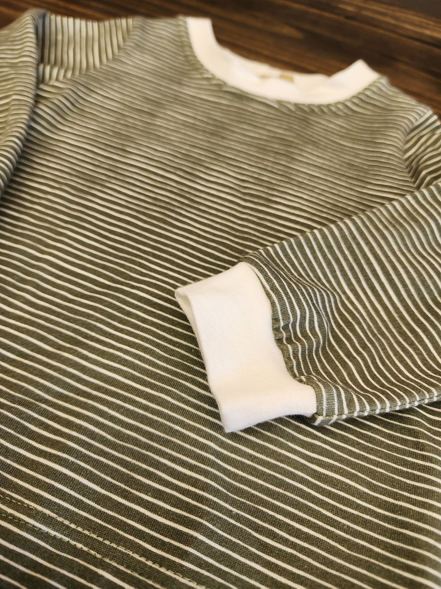 Green Stripe Shirt