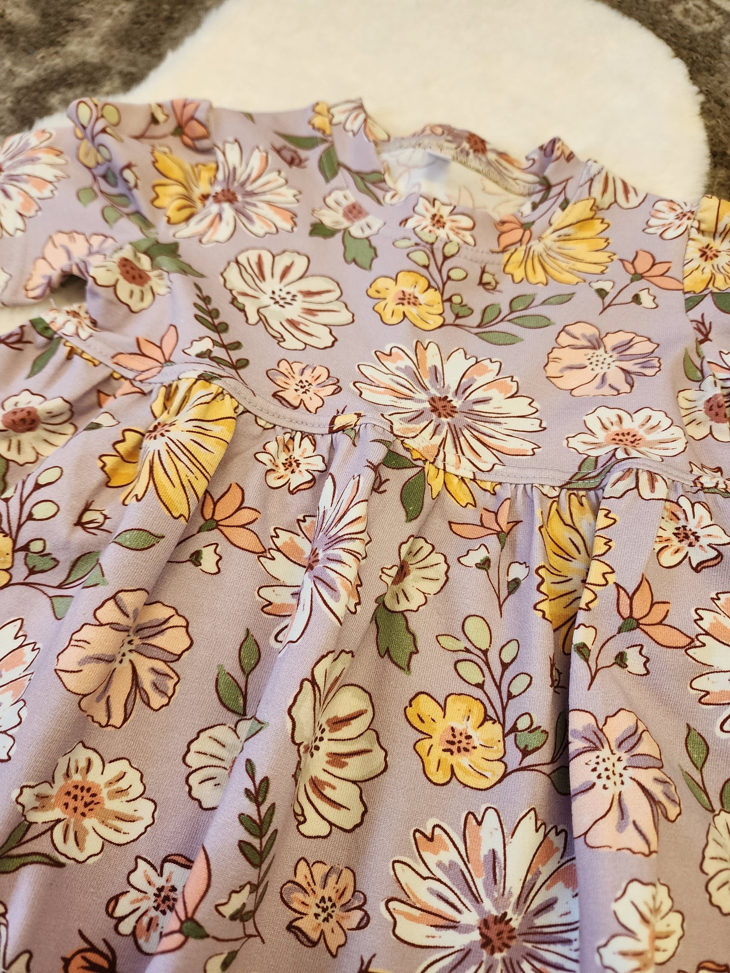 Falls Flowers Peplum Top
