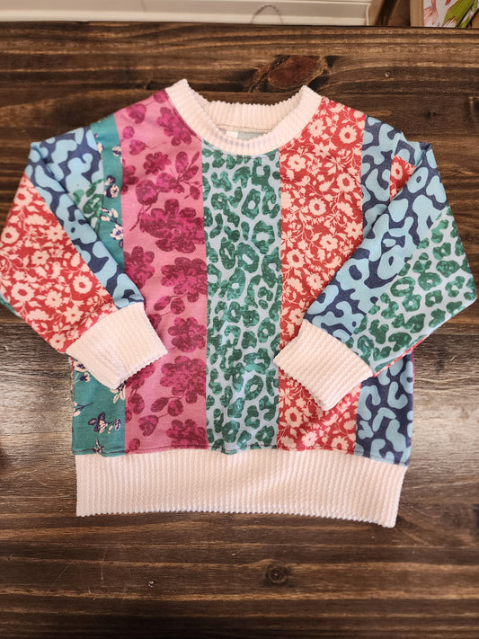 Multi-Colored Crewneck