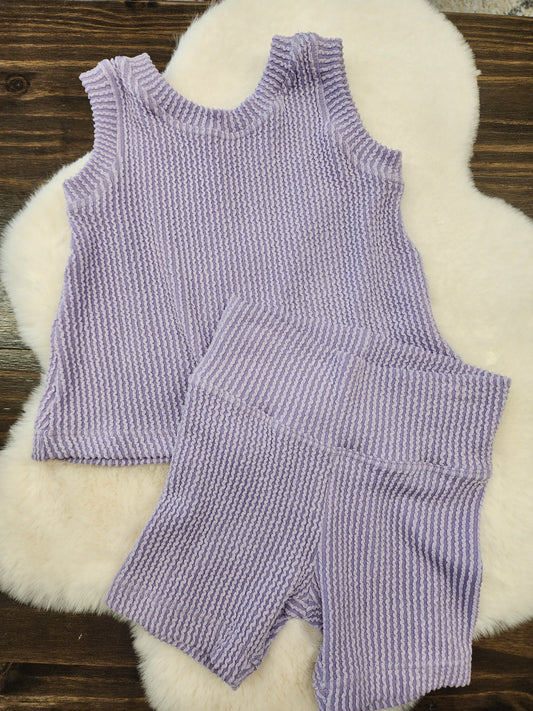 Lavender or Mint Urban Knit Set