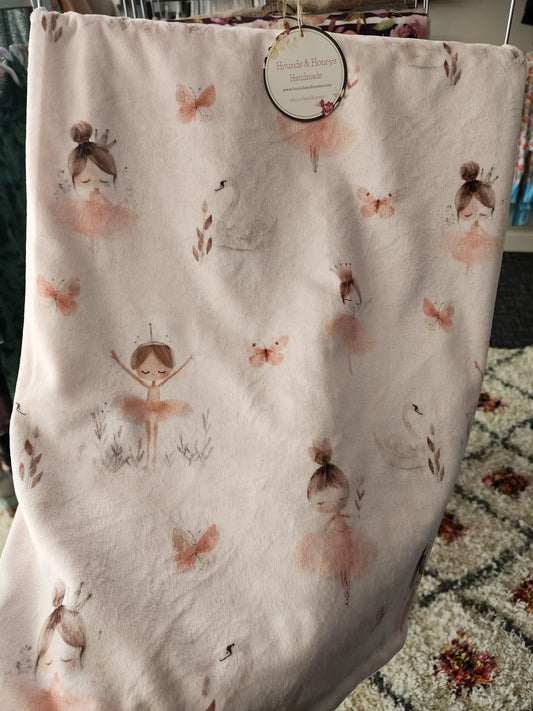 Ballerina Minky Blanket