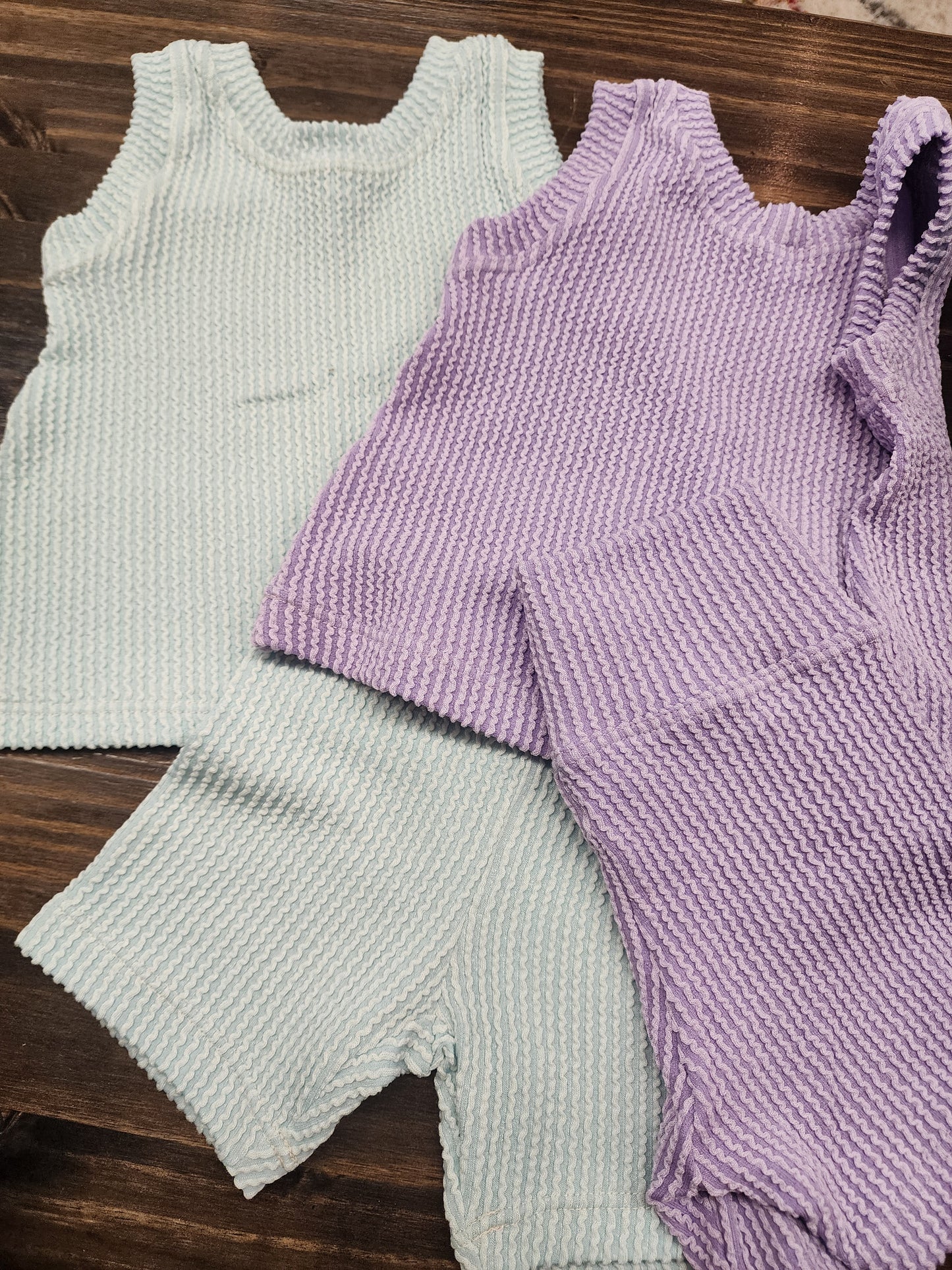Lavender or Mint Urban Knit Set