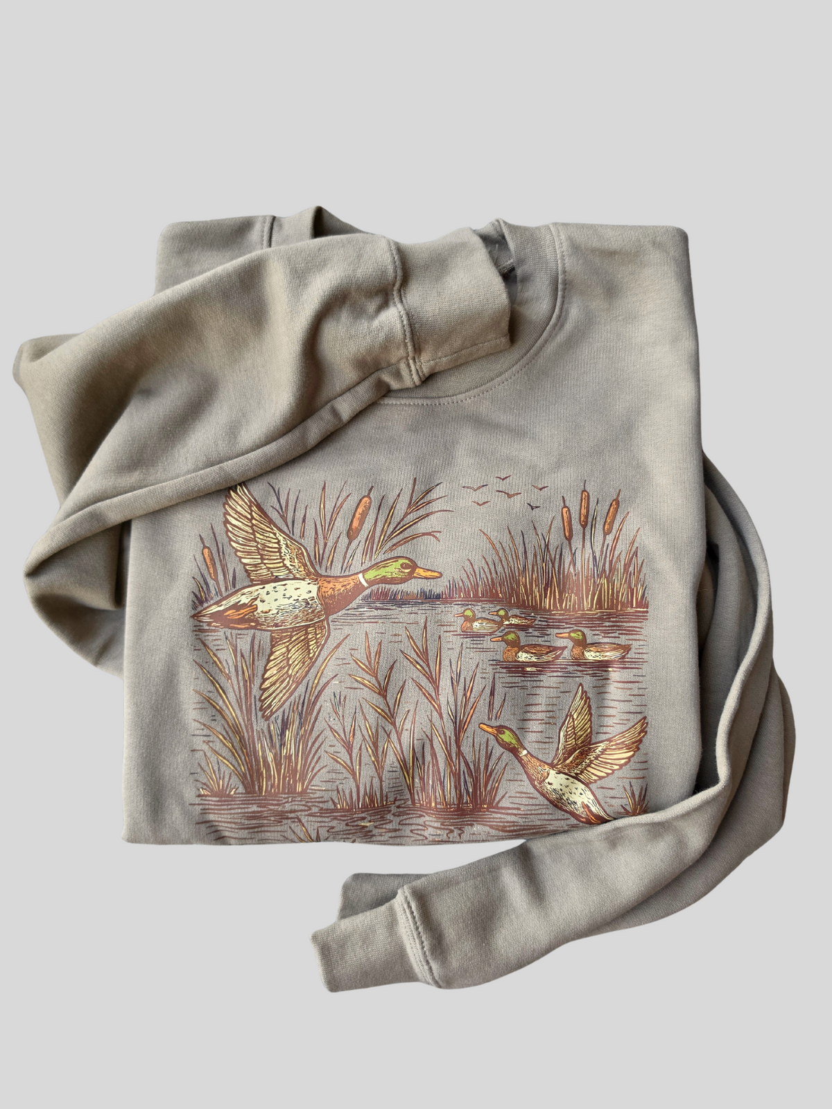 Retro Duck Adult Crewneck