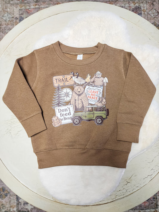 Hiking Trails Crewneck