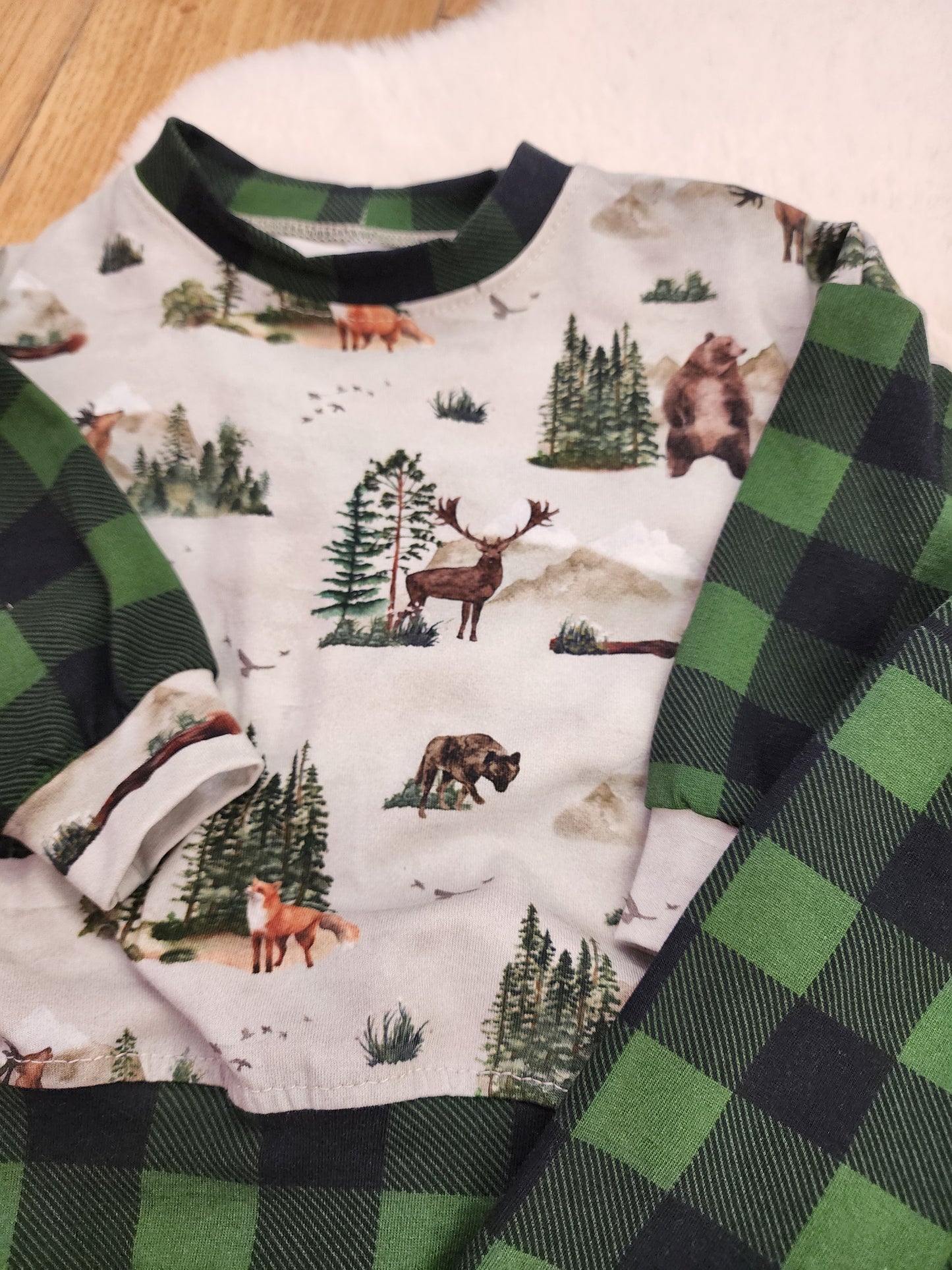 Woodland Plaid Set