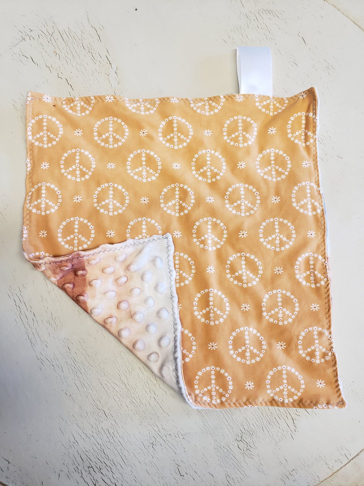 Peace Sign Snuggle Blanket