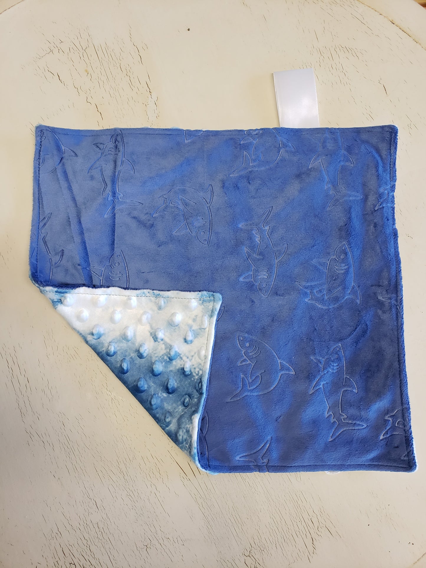 Blue Shark Snuggle Blanket