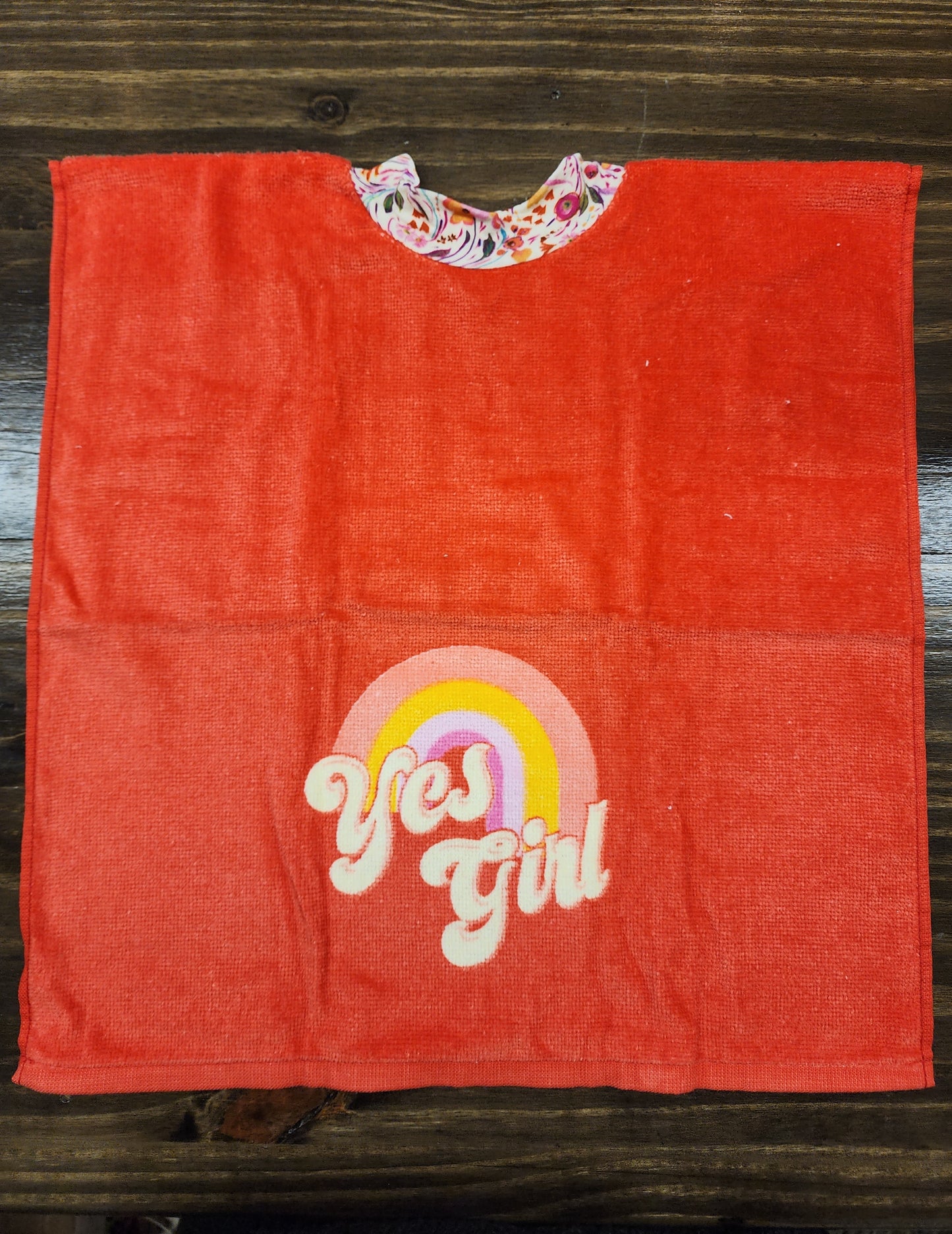 Yes Girl Towel Bib