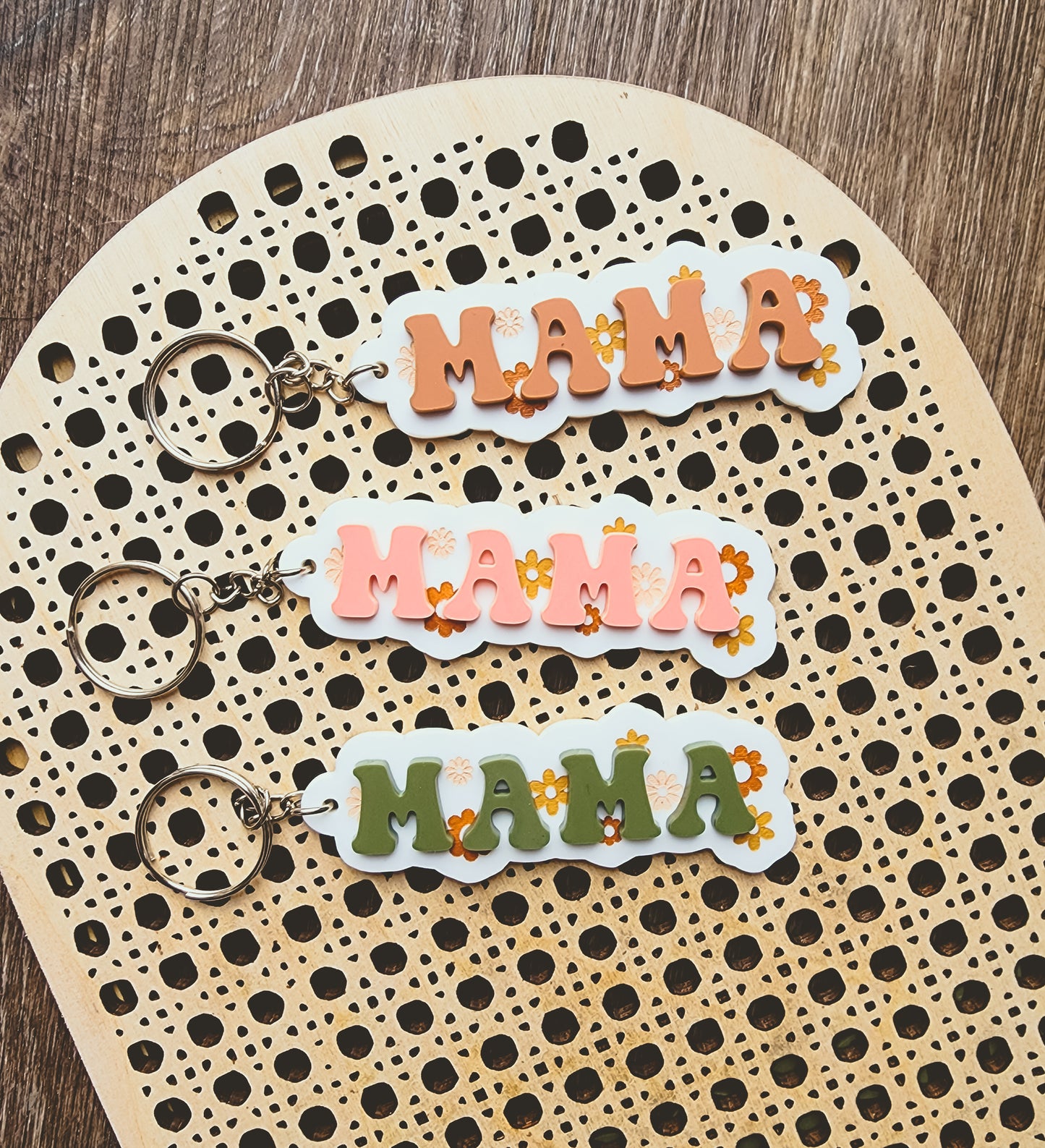 Groovy Mama Keychain