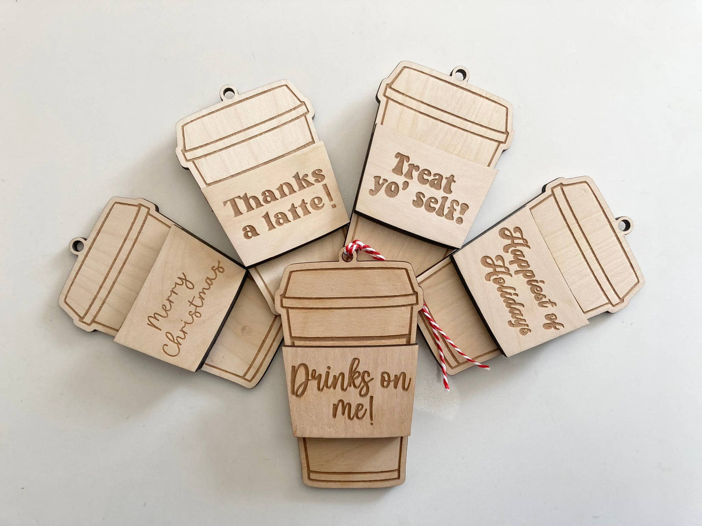 Latte Cup Gift Card Holder