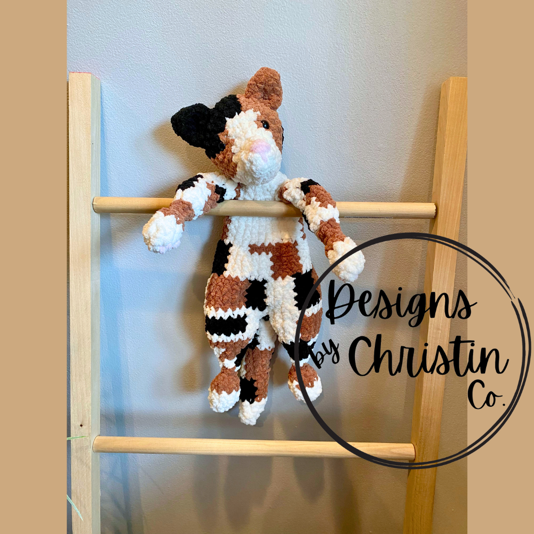 Cupcake the Cat Crochet Lovey