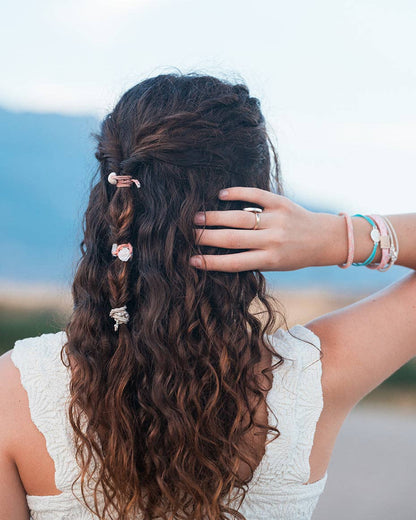 Shimmer Hair Tie Bracelets: Medium