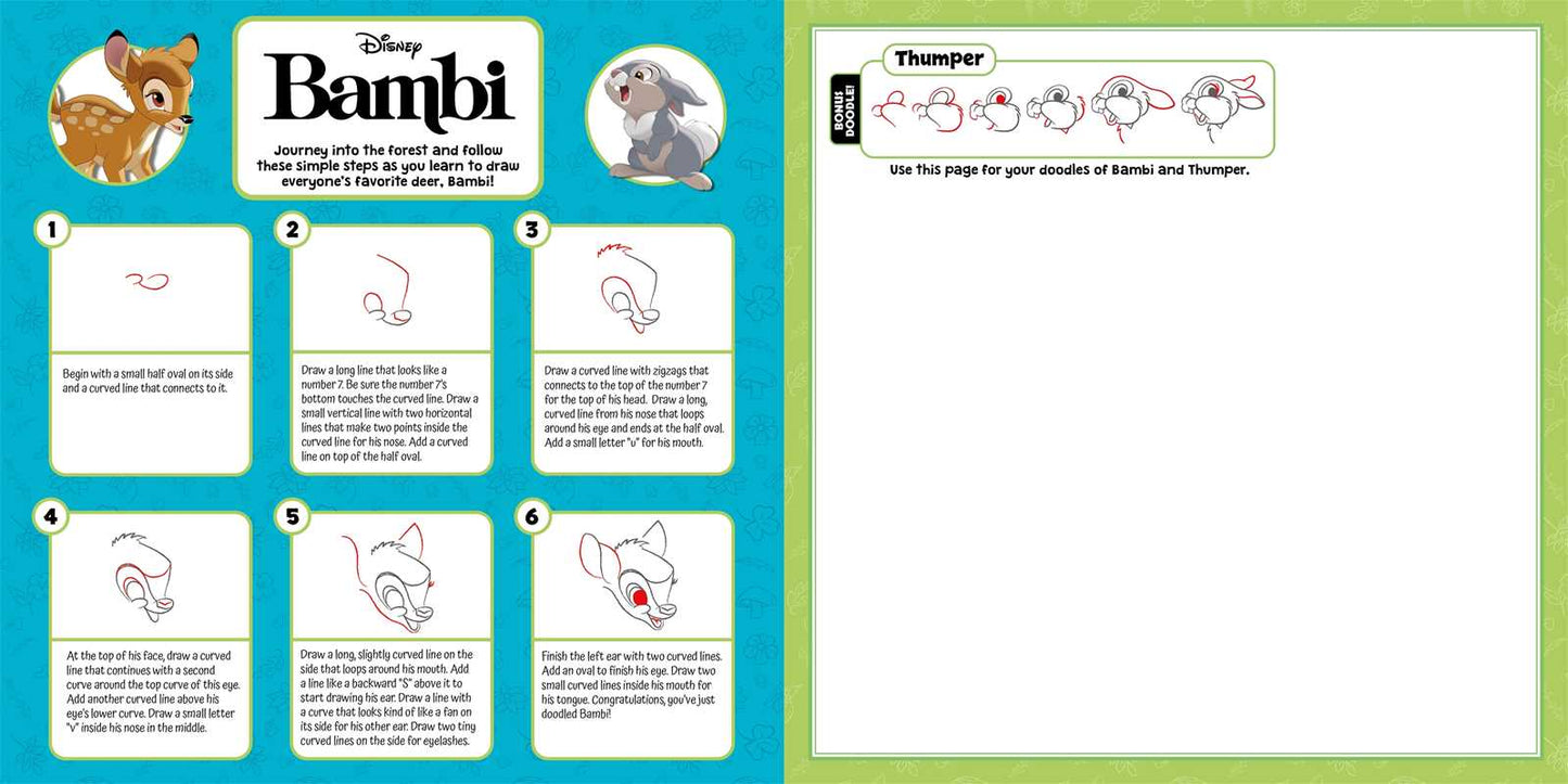 Disney Doodles: Learn to Draw Favorite Disney Characters by IglooBooks: Kit - Paperback