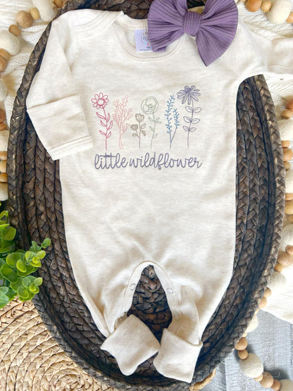 Baby Girl Romper | Little Wildflower